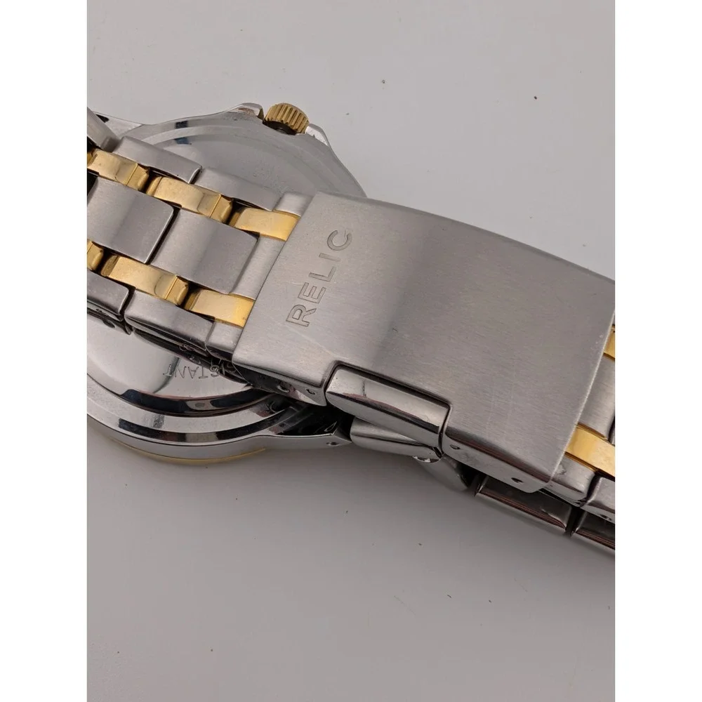 Relic Multifunction Watch Men 42mm‎ Case Two Tone 7.25